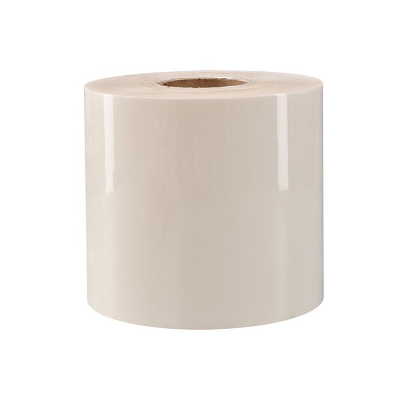 36um gjennomsiktig PET-film / avtagbart lim /60g hvit glassinner