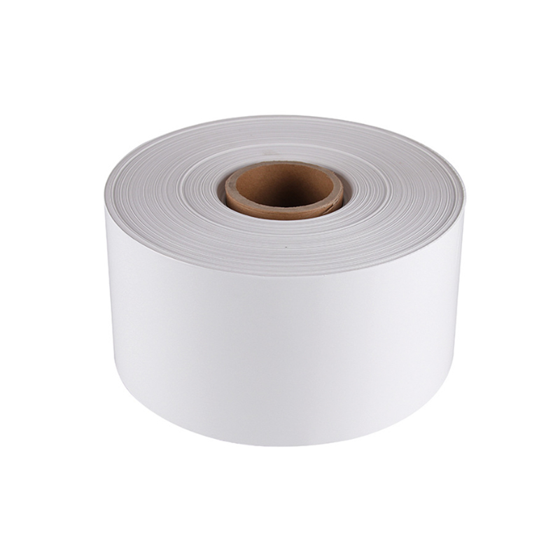 75um matt hvit vinyl Yupo PP/ løsemiddellim / 60 g hvit glassinner