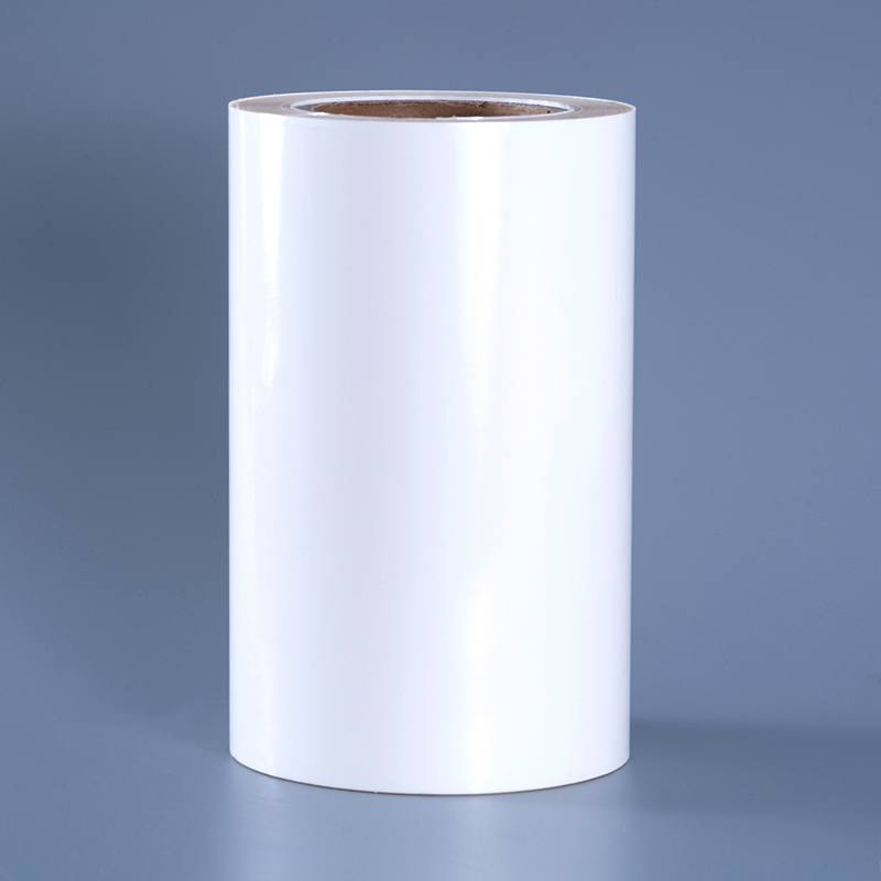 25mic transparent PET-film med avtakbare selvklebende klare polyesteretiketter