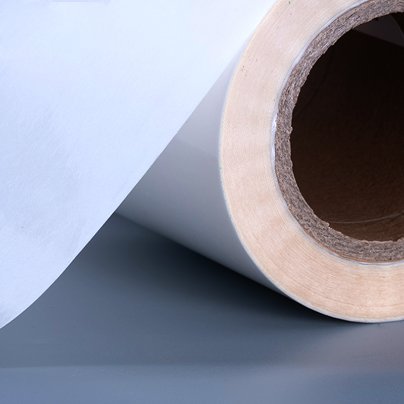 25mic transparent PET-film med avtakbare selvklebende klare polyesteretiketter