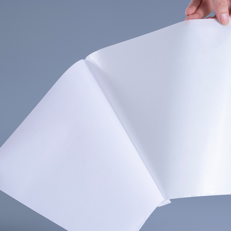 Selvklebende utskrivbart glanset hvitt blekkskriverfotopapir