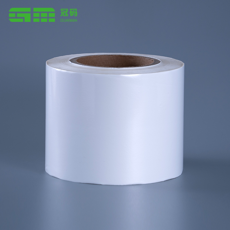 60mic perlehvit selvklebende PP vinyl klistremerkepapir for blekkskriver