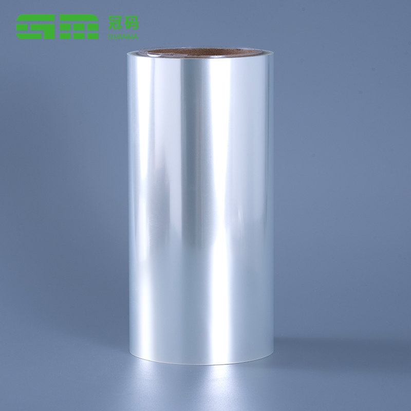 50mic Clear Self Adhesive PP Jumbo Roll med Permanent Adhesive